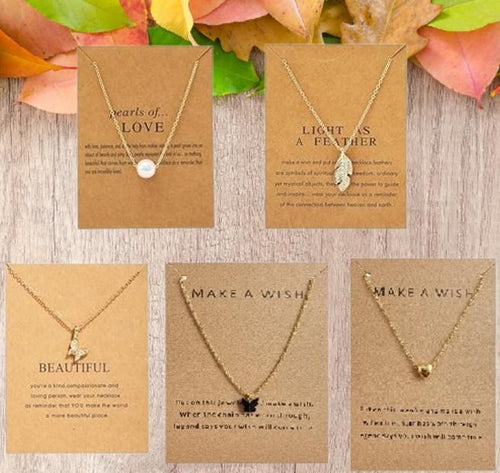Combo Necklace & Pendant Set (Pack of 5)