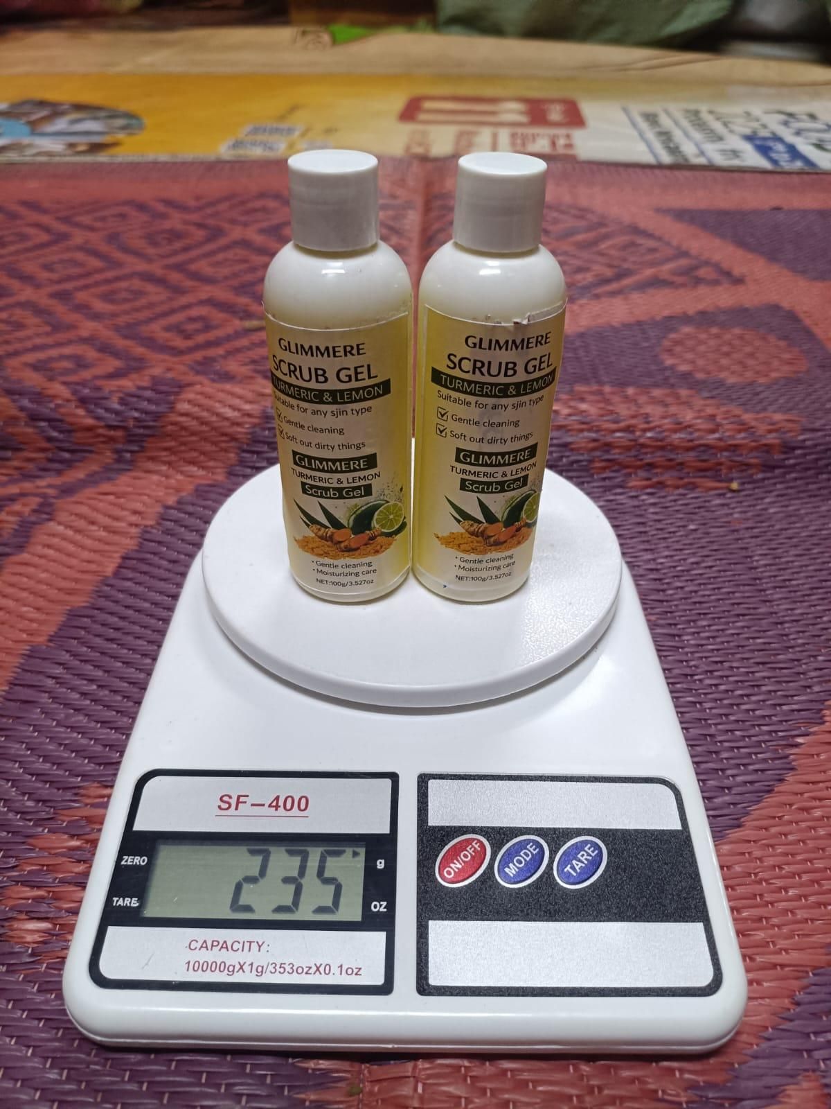 Turmeric & Lemon Scrub Gel 100 gm (Pack of 2)